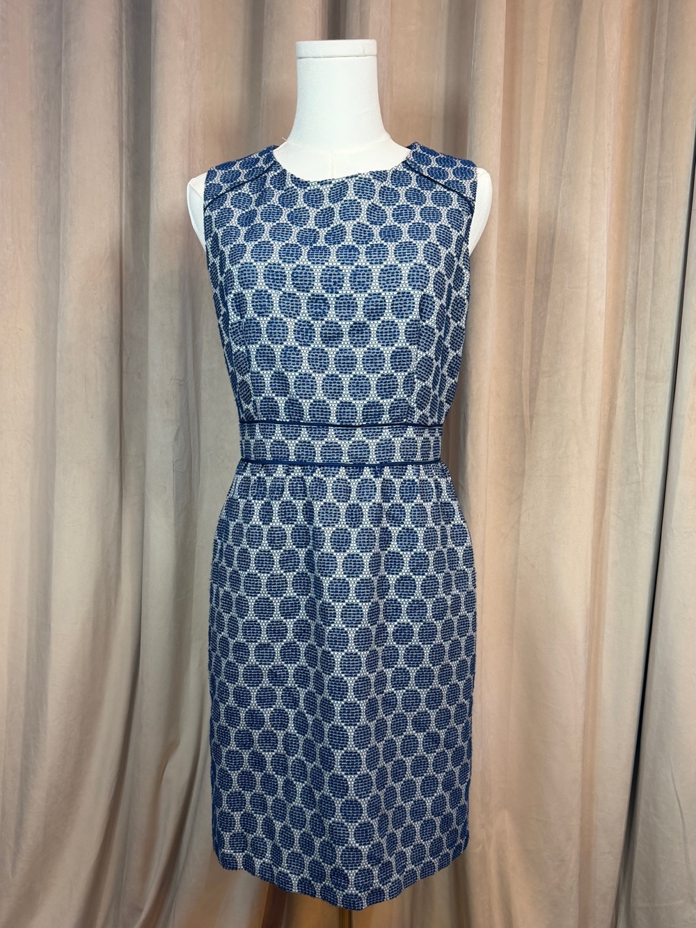 Skies are Blue Polka Dot Preppy Dress size 6